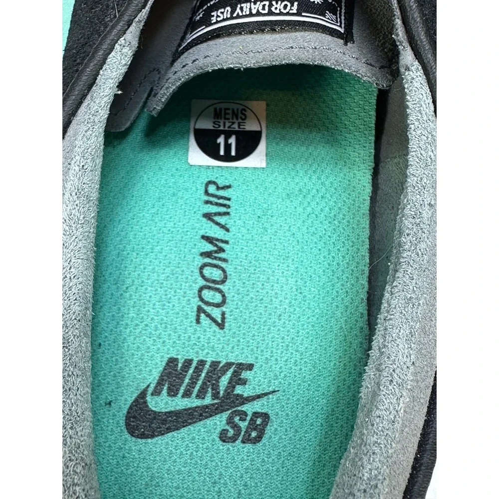 Nike SB Stefan Janoski Zoom Air Anthracite Black Crystal Mint 631298-031 Mens 11